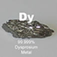   High Purity Dysprosium (Dy) Bullion Grade Metal