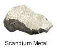 High Purity (99.999%) Scandium (Sc) Metal