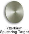 High Purity (99.999%) Ytterbium (Yb) Sputtering Target