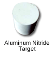 High purity aluminum nitride sputtering target