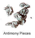 Ultra High Purity (99.99999%) Antimony Pieces