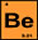 Beryllium (Be) atomic and molecular weight, atomic number and elemental symbol