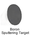 High Purity (99.999%) Boron (B) Sputtering Target