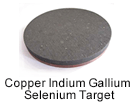 Copper Indium Gallium Selenium Sputtering Target