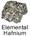 Elemental Hafnium