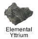 Elemental Yttrium