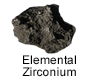 Elemental Zirconium
