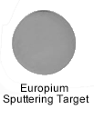 High Purity (99.999%) Europium (Eu) Sputtering Target