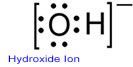 Hydroxide Formula Diagram (-OH)