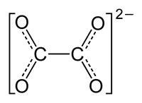 Structure of an Oxalate Anion