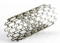 Metallic alloy stents for heart patients