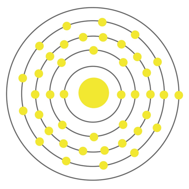 Molybdenum Bohr Model
