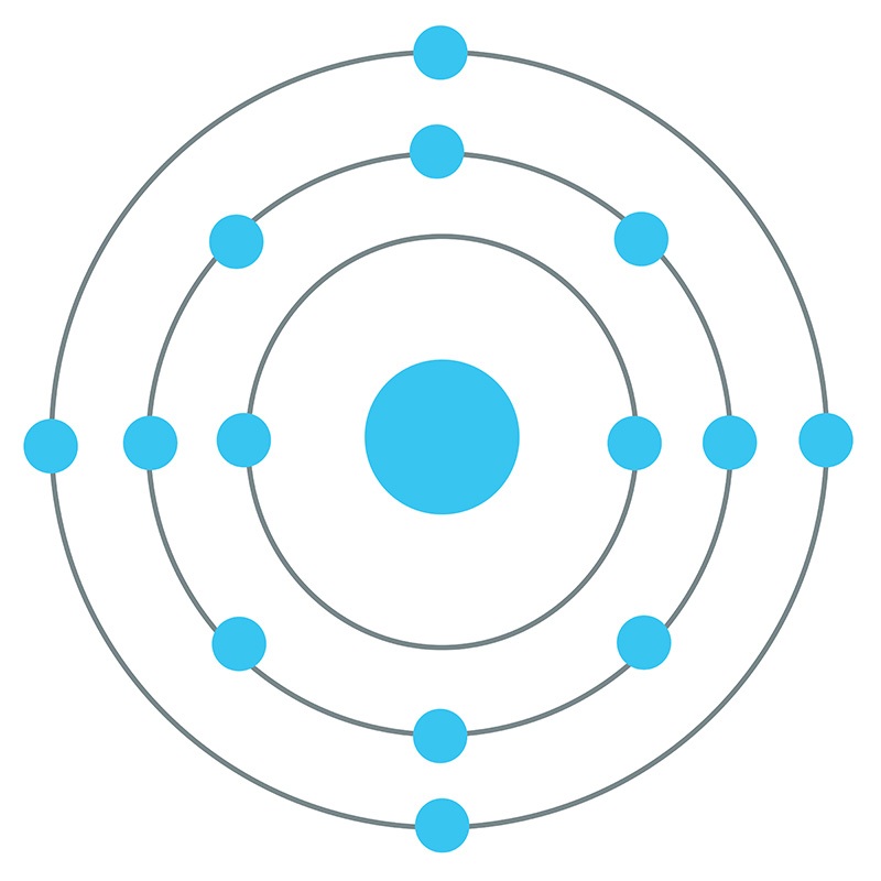 Silicon Bohr Model