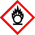Flame over circle