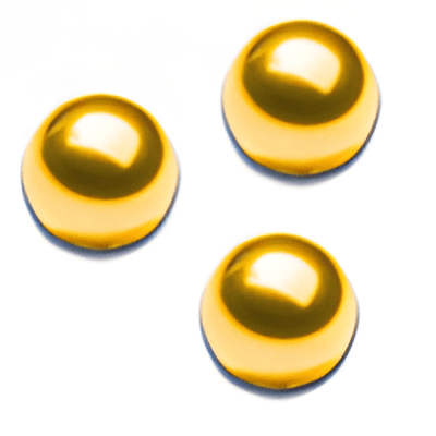 High Purity (99.999%) Gold (Au) balls