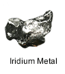 High Purity (99.999%) Iridium (Ir) Metal