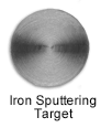 High Purity (99.999%) Iron (Fe) Sputtering Target
