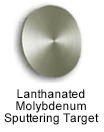 High Purity (99.999%) Lanthanated Molybdenum (LaMo) Sputtering Target