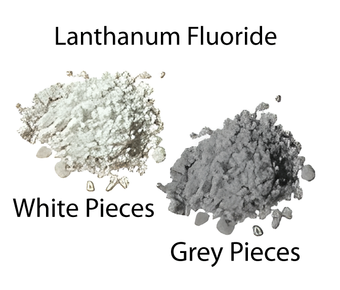 Ultra High Purity (99.999%) Lanthanum Fluoride Pieces