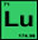 Lutetium (Lu) atomic and molecular weight, atomic number and elemental symbol