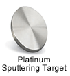 High Purity (99.999%) Platinum (Pt) Sputtering Target