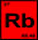 Rubidium(Rb) atomic and molecular weight, atomic number and elemental symbol