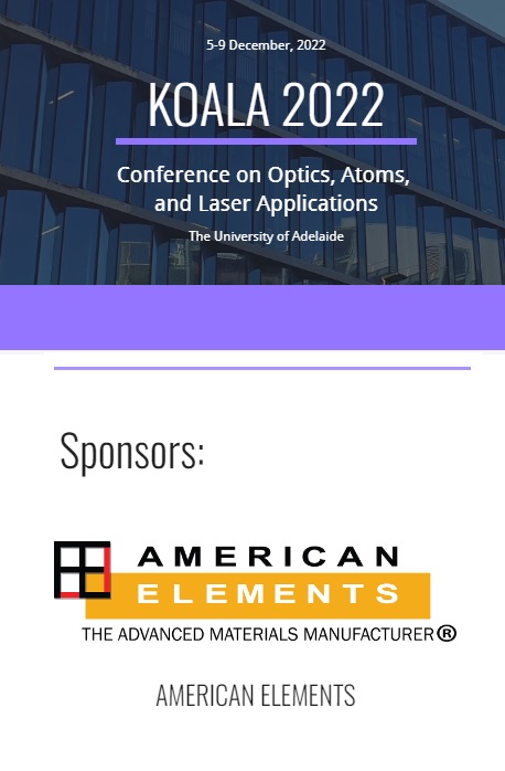 Konference on Optics, Atoms, and Laser Applications - KOALA2022