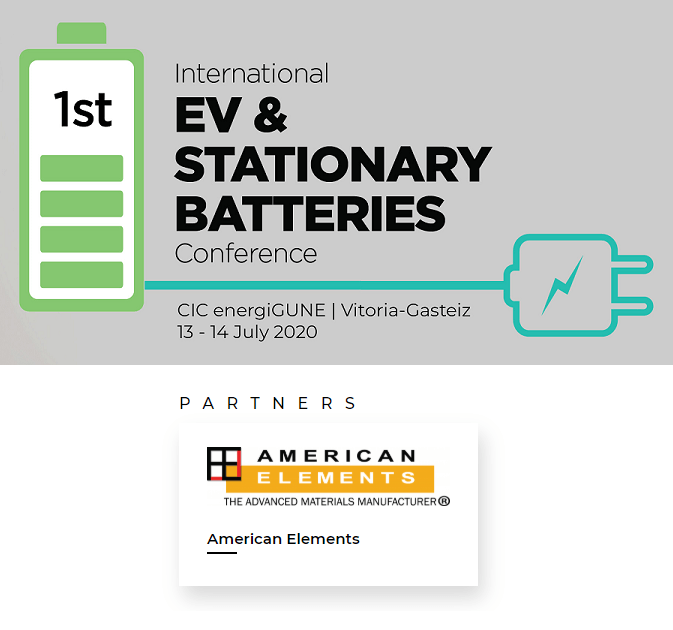 First International Electrical Vehicle &amp; Stationary Battery Conference 2020