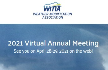 Weather Modification Association Annual Meeting - WMA 2021 Virtual