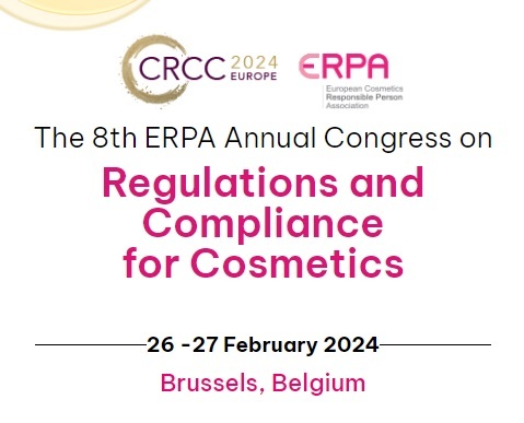 The 8th ERPA Annual Congress on Regulations and Compliance for Cosmetics
