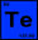 Tellurium (Te) atomic and molecular weight, atomic number and elemental symbol