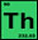 Thorium(Th) atomic and molecular weight, atomic number and elemental symbol