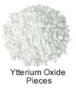 Ultra High Purity (99.999%) Yttrium Oxide Pieces