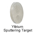 High Purity (99.999%) Yttrium (Y) Sputtering Target